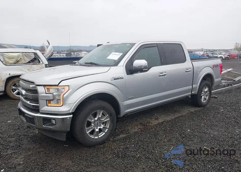 2017 Ford F-150 Lariat z USA, uszkodzony, nr VIN 1FTEW1EG0HFC35863